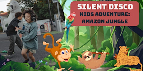 Hauptbild für Silent Disco Kids Adventure Amazon Edition, Parnell Rose Garden 4th Feb 24