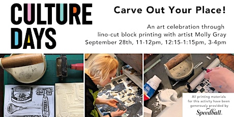 Carve Out Your Place! Block Printing Workshop primary image