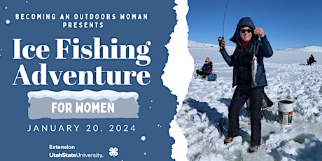 Imagen principal de Becoming an Outdoors Woman: Ice Fishing Adventure