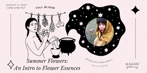 Imagem principal do evento Summer Flowers: An Introduction to Flower Essences