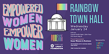 Rainbow Town Hall - Queer Women In Business primary image