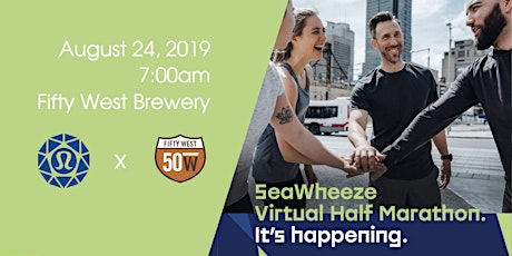 Seawheeze Virtual Half Marathon: lululemon x Fifty West Brewing Company primary image