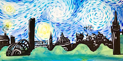 Imagem principal do evento Paint Starry Night over Sheffield! Sheffield