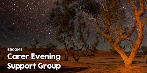 Imagem principal do evento Carers Evening Support Group | Broome
