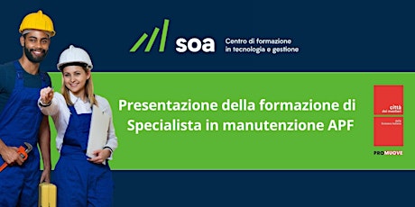 Presentazione della formazione di  Specialista in manutenzione APF