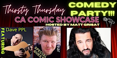 Imagem principal do evento OC's Hottest new Comedy Show - Thirsty Thursday at the Rodeo Cantina -