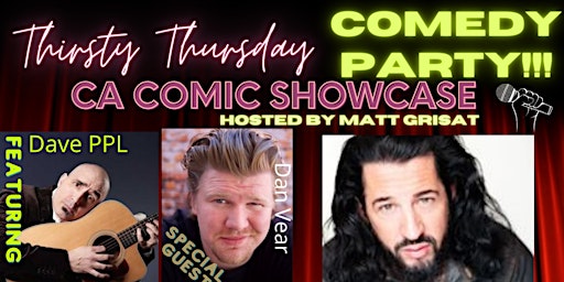 Imagem principal de OC's Hottest new Comedy Show - Thirsty Thursday at the Rodeo Cantina -