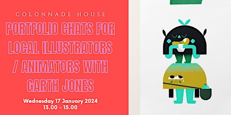 Portfolio Chats for Local Illustrators & Animators // Garth Jones primary image