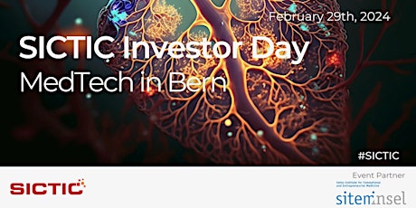 Hauptbild für 123rd  SICTIC Investor Day - MedTech - Bern