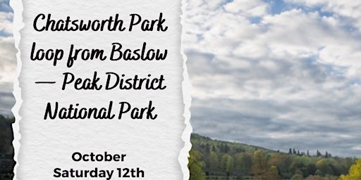 Social walk - Chatsworth Park loop from Baslow - Peak District National Par primary image
