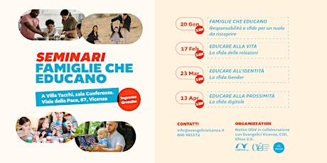 FAMIGLIE CHE EDUCANO - seminari