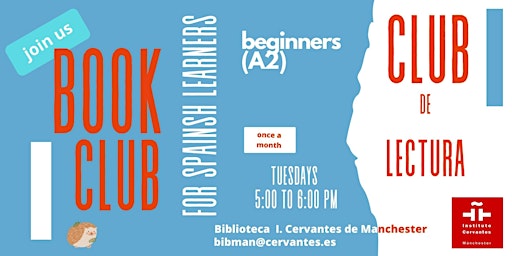 Imagem principal do evento Book Club for Spanish Learners (beginners): "El puesto de frutas"