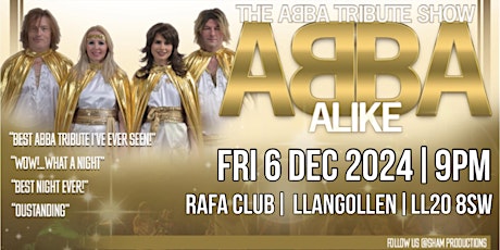 ABBA Alike - A Christmas Special Tribute Show !