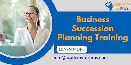 Business Succession Planning 1 Day Training in Adelaide