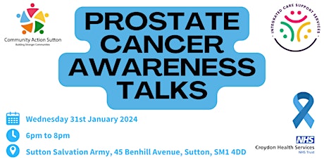 Prostate Cancer Awareness Talks primary image