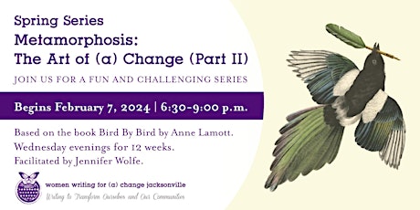 Spring Series I: Metamorphosis: The Art of (a) Change [Evening] primary image