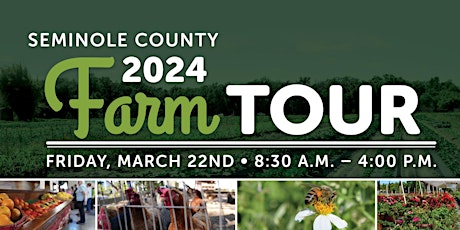 Imagen principal de Seminole County Farm Tour 2024 (In person!)