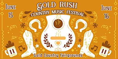 Imagem principal do evento Gold Rush Country Music Festival