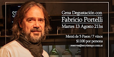 Imagen principal de Cena Degustacion con Fabricio Portelli