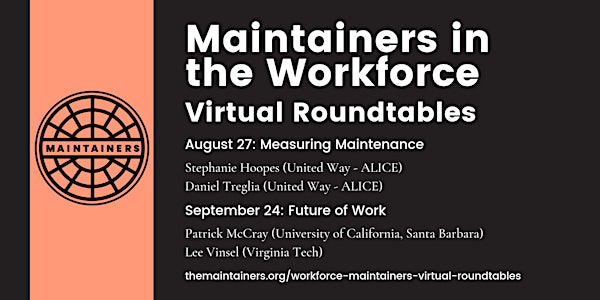 Maintainers in the Workforce Virtual Roundtable