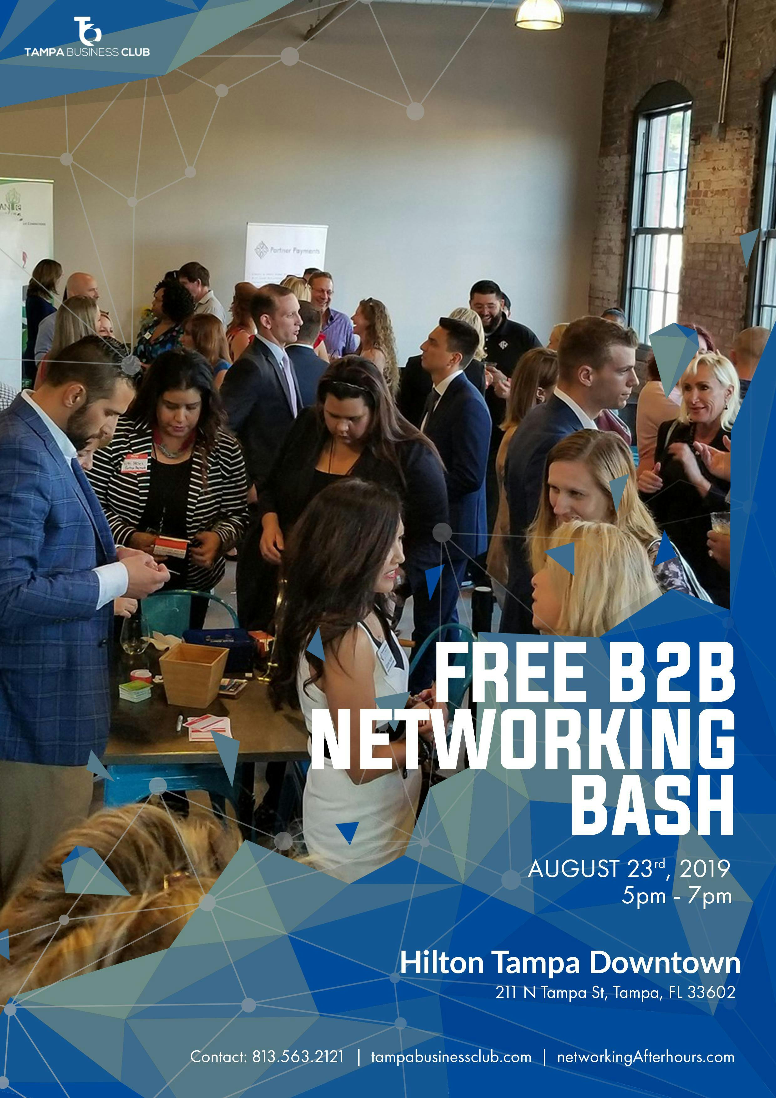 Free B2B Networking Extravaganza Tampa Bay! Over 500 expected! 