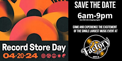Record Store Day (RSD) primary image