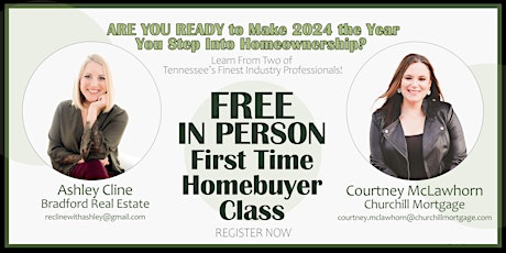 In-Person - Tennessee First-Time Homebuyer Class