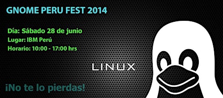 GNOME FEST PERU 2014