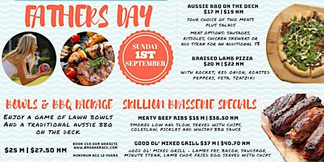 Fathers Day Bowls and BBQ Package primary image