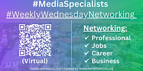 #MediaSpecialists Virtual Job/Career/Professional Networking #Charleston