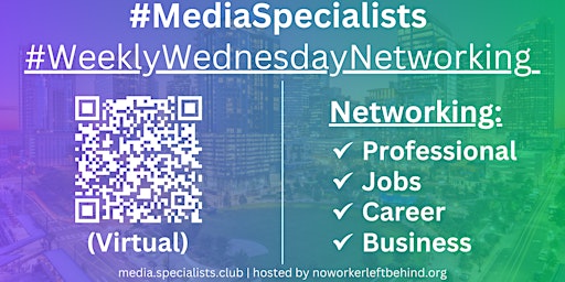 #MediaSpecialists Virtual Job/Career/Professional Networking #Charlotte  primärbild