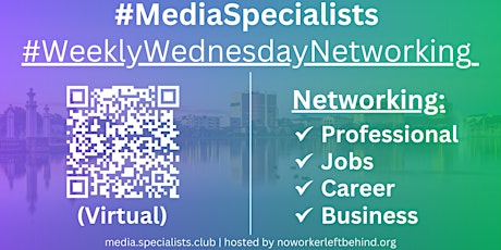 #MediaSpecialists Virtual Job/Career/Professional Networking #Lakeland