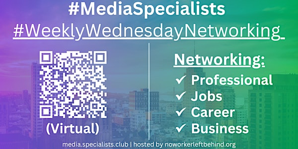 #MediaSpecialists Virtual Job/Career/Professional Networking #Greeneville