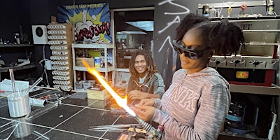 April BEGINNER Glass Blowing Class primary image