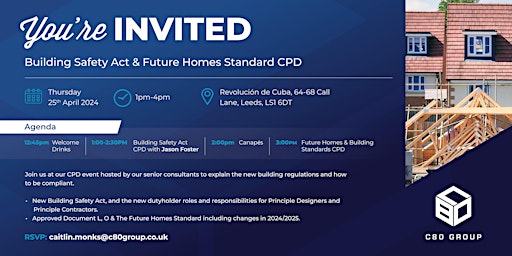 Building Safety Act & Future Homes & Building Standards CPD primary image