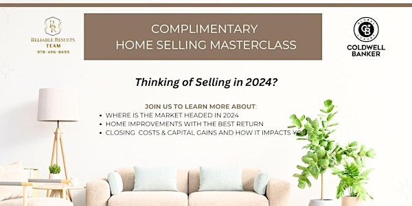 Join us! Free Home Selling Masterclass