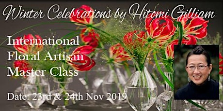 International Floral Workshop "Winter Celebrations" by Hitomi Gilliam AIFD (Canada) primary image