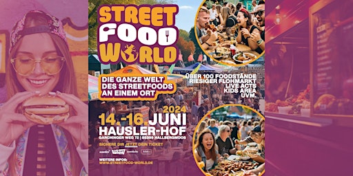 Hauptbild für Streetfood World Open Air 2024