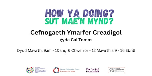 Cefnogaeth Ymarfer Creadigol gyda Cai Tomos primary image