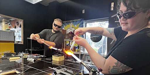 July BEGINNER Glass Blowing Class primary image