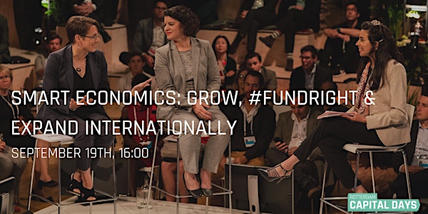 Smart economics: Grow, #Fundright & Expand internationally