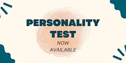 Attend a free Personality Test & consultation primary image