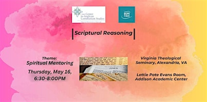 Primaire afbeelding van Rumi Forum Scriptural Reasoning: "Spiritual Mentoring"