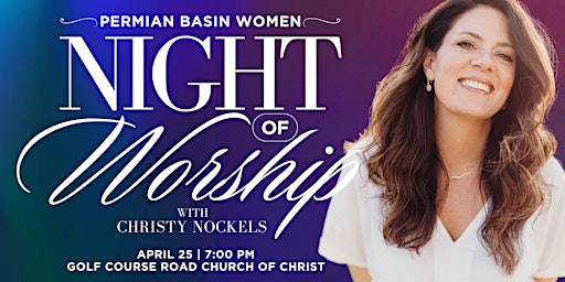 Imagem principal do evento A Night of Worship with Christy Nockels
