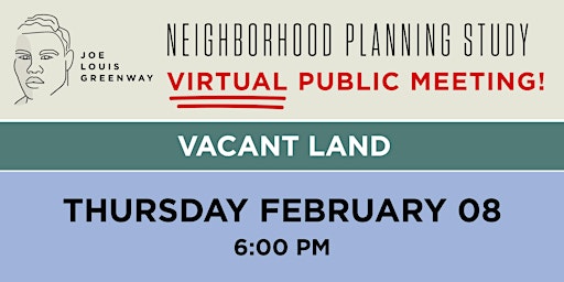 JLG Neighborhood Study: Vacant Land primary image