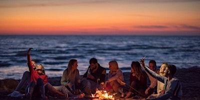 BEACH CAMPFIRES!  PARTY ON THE BEACH NSB FOR A GROUP OF 10 primary image