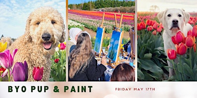 Imagem principal do evento Paint & PYO Tulips with Your Pup!