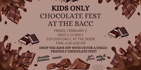 Kids Only Chocolate Fest at BACC primary image