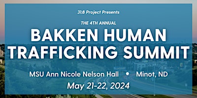Imagem principal do evento 2024 Bakken Human Trafficking Summit