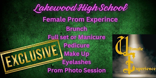 Imagen principal de Lakewood High School Prom Day Extravaganza - Females